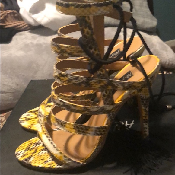 Sandals snake skin . Made in Italy - Picture 3 of 4